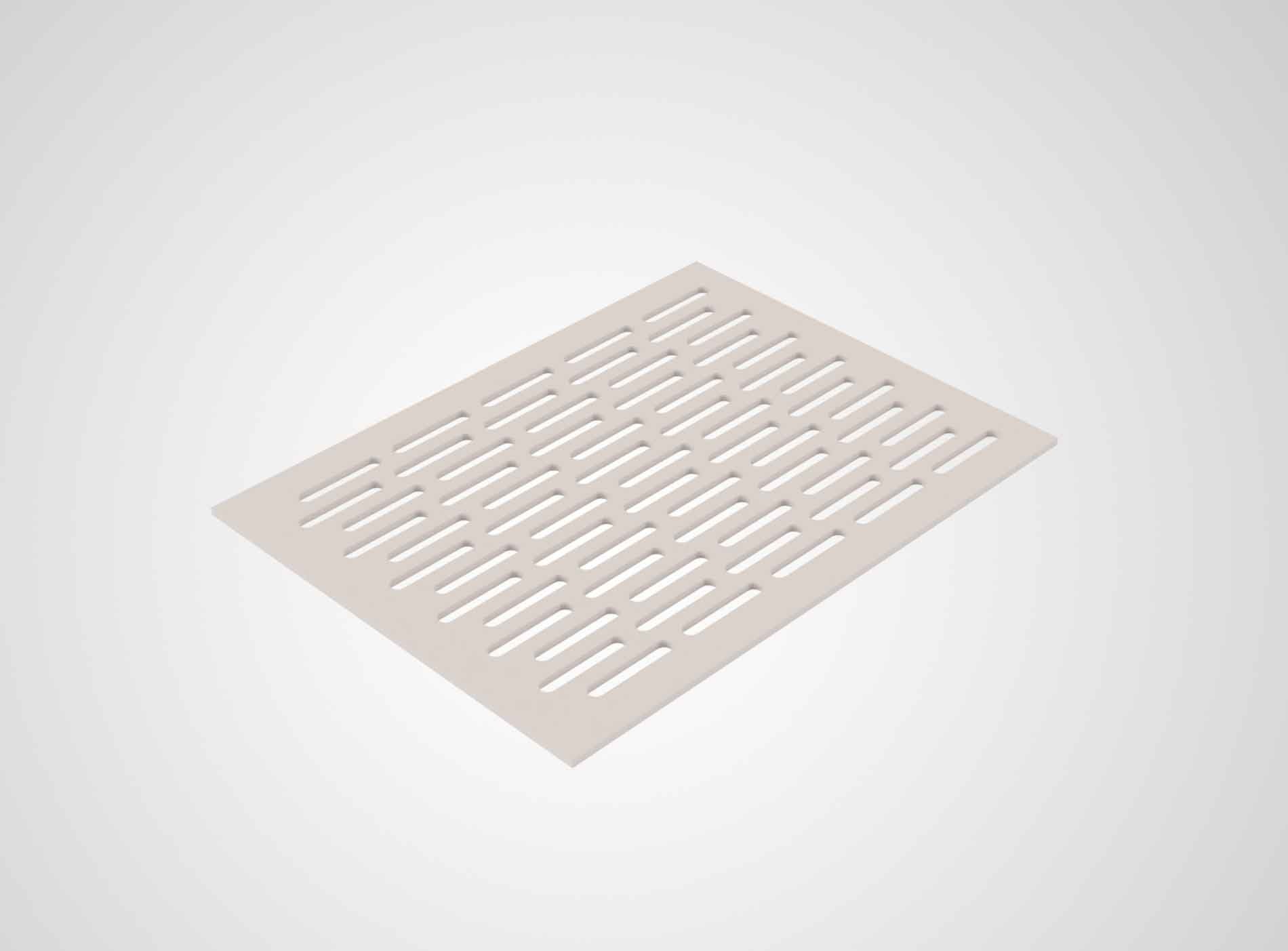 Perforated plastic sheets_long lines with Background